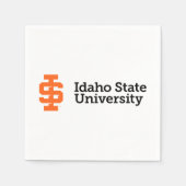 Idaho State University Officiële Logo-ontwerp Servet (Voorkant)