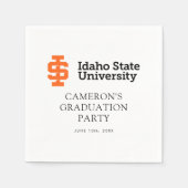 Idaho State University Officiële Logo-ontwerp Servet (Voorkant)