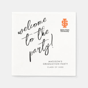 Idaho State University Officiële Logo-ontwerp Servet