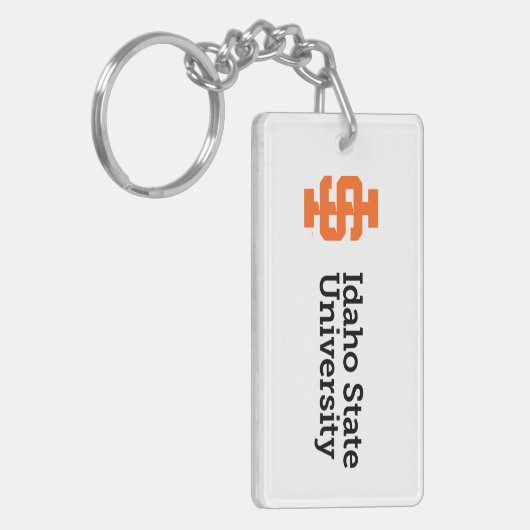 Idaho State University Officiële Logo-ontwerp Sleutelhanger (Voorkant Links)