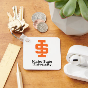 Idaho State University Officiële Logo-ontwerp Sleutelhanger