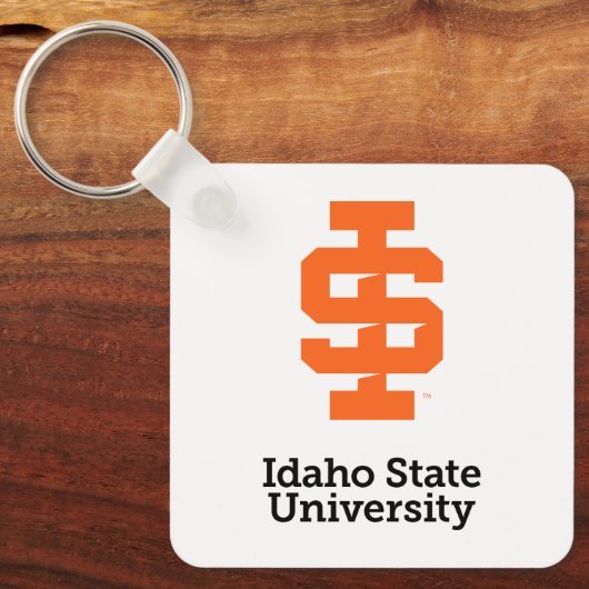 Idaho State University Officiële Logo-ontwerp Sleutelhanger (Voorkant)