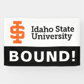 Idaho State University Officiële Logo-ontwerp Spandoek (Horizontaal)
