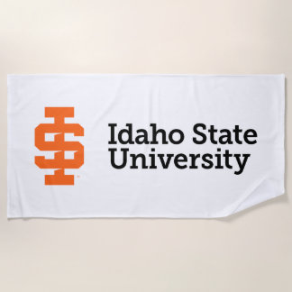 Idaho State University Officiële Logo-ontwerp Strandlaken
