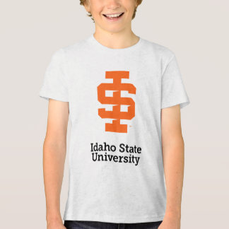 Idaho State University Officiële Logo-ontwerp Tri-Blend Shirt