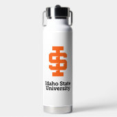 Idaho State University Officiële Logo-ontwerp Waterfles (Voorkant)