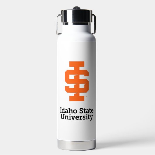 Idaho State University Officiële Logo-ontwerp Waterfles (Voorkant)