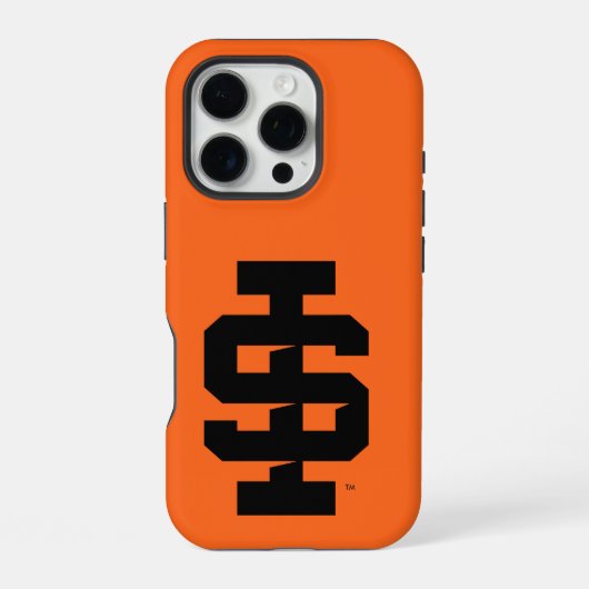 Idaho State University Stout Bengals Logo iPhone Hoesje (Achterkant)