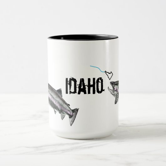 IDAHO STEELHEAD - HIER FISHY FISHY - STRIKANT IDAH MOK (Midden)