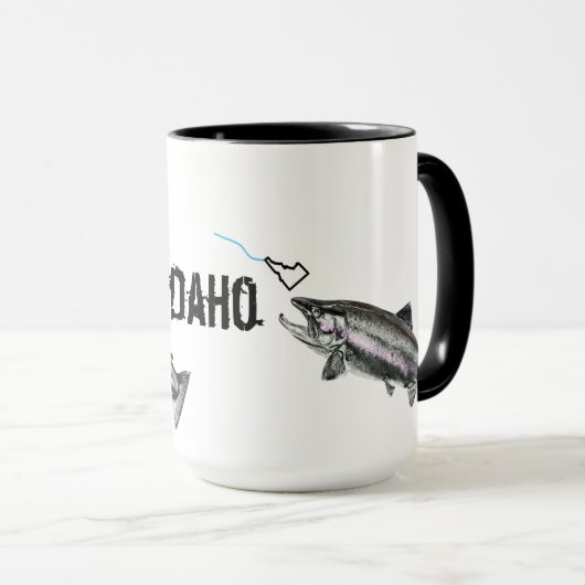 IDAHO STEELHEAD - HIER FISHY FISHY - STRIKANT IDAH MOK (Voorkant rechts)