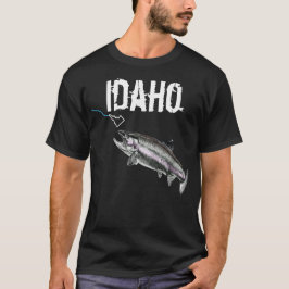 IDAHO STEELHEAD - HIER FISHY FISHY - STRIKANT IDAH T-SHIRT