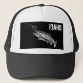 IDAHO STEELHEAD - HIER FISHY FISHY - STRIKANT IDAH TRUCKER PET (Voorkant)