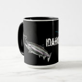 IDAHO STEELHEAD - HIER VISSERIJ - STRIKT MOK (Voorkant links)