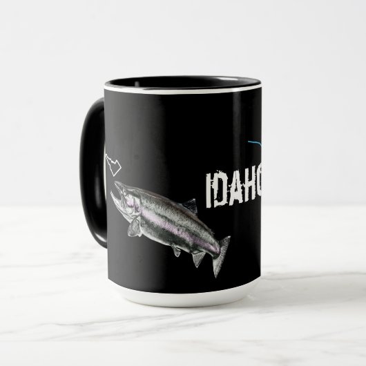 IDAHO STEELHEAD - HIER VISSERIJ - STRIKT MOK (Voorkant links)