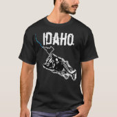 IDAHO STRIKEN - ÉÉN SLECHTBASIS T-SHIRT (Voorkant)