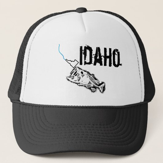 IDAHO STRIKEN - ÉÉN SLECHTBASIS TRUCKER PET (Voorkant)