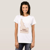 Idaho T-shirt (Voorkant volledig)