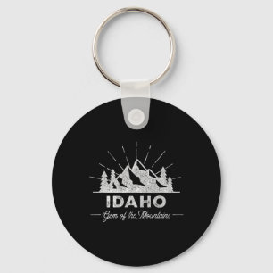 Idaho T-shirt vintage wandeling retro tee-ontwerp Sleutelhanger