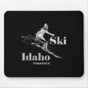  Idaho Tamarack Skiing T-shirt Muismat