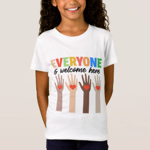 Idaho Teacher Iedereen is welkom hier Mannen Vrouw T-shirt