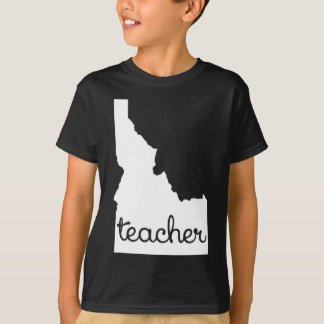 Idaho Teacher Outting Gift Cool Motivatie Land T-shirt