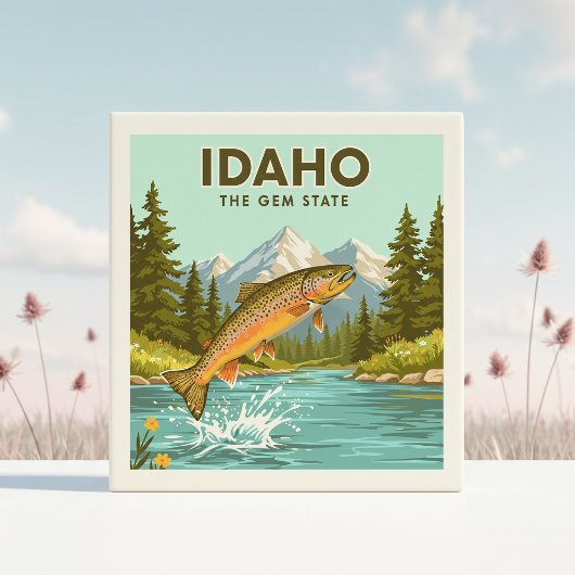 Idaho Tegeltje