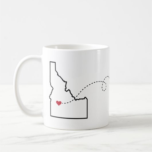 Idaho to Arizona - Heart2Heart Koffiemok (Links)