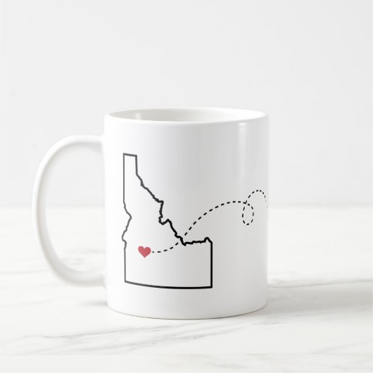 Idaho to Montana - Heart2Heart Koffiemok (Links)