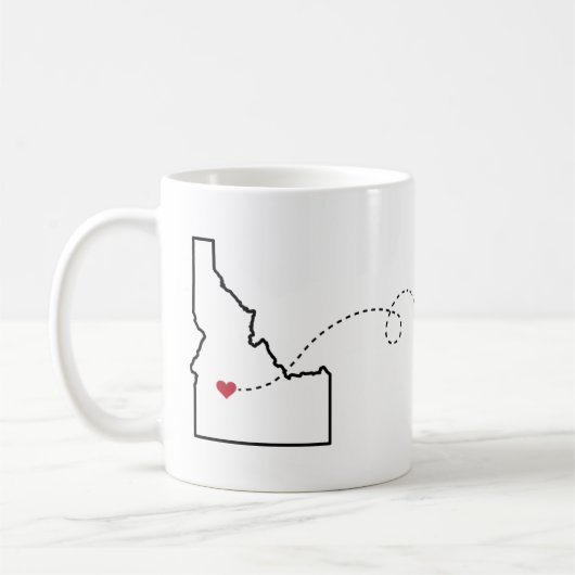 Idaho to Nevada - Heart2Heart Koffiemok (Links)