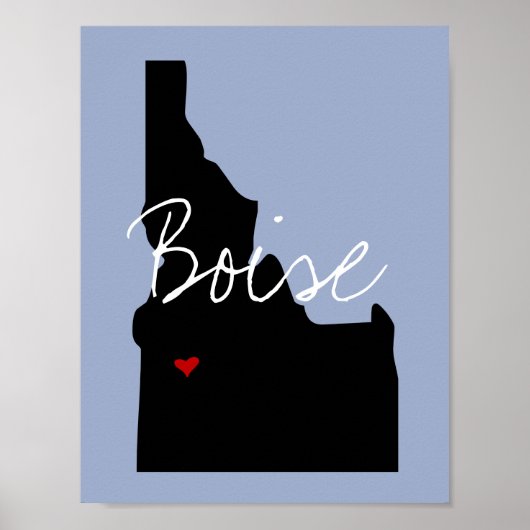 Idaho Town Poster (Voorkant)