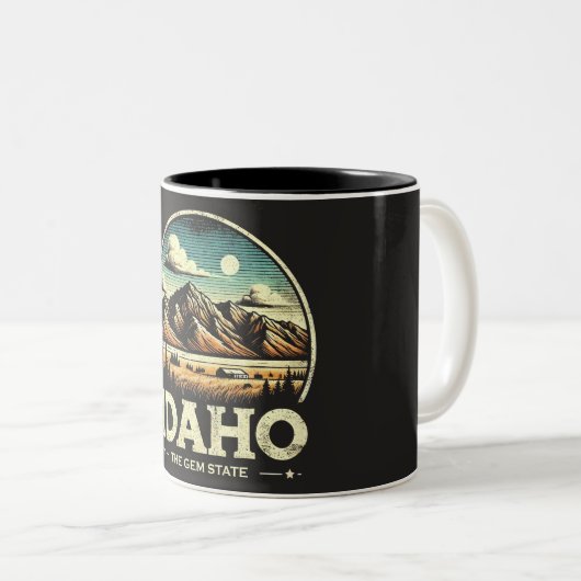 Idaho Tweekleurige Koffiemok (Voorkant rechts)