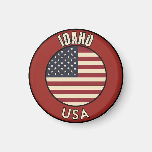 Idaho United States Magneet (Voorkant)