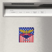 Idaho USA Flag Magneet (Insitu (Vaatwasser))