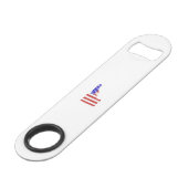 Idaho USA silhouette state map Speed Flessenopener (Voorkant Gekanteld)