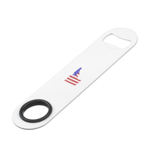 Idaho USA silhouette state map Speed Flessenopener (Voorkant Gekanteld)