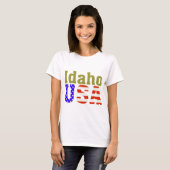 Idaho USA! T-shirt (Voorkant volledig)