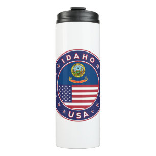 Idaho, Verenigde Staten van Amerika, Idaho t-shirt Thermosbeker