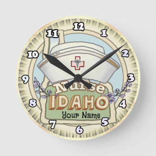 Idaho Verpleegster Ronde Klok (Voorkant)