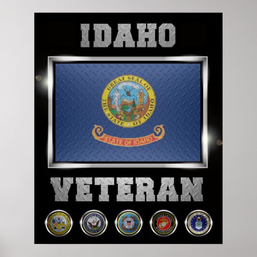 Idaho Veteran poster (Voorkant)