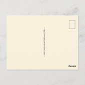 Idaho Vintage Postcard Briefkaart (Achterkant)