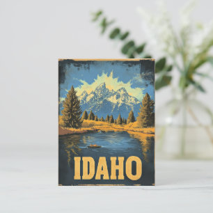 Idaho vintage reisposter briefkaart