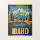 Idaho vintage reizen poster legpuzzel (Verticaal)