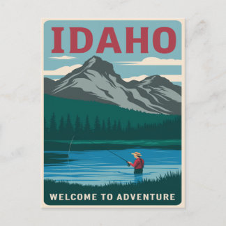 Idaho Vist avontuur Briefkaart