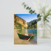 IDAHO, Vist een boot op een zandstrand in Briefkaart (Staand voorkant)