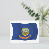 Idaho Vlag Ansichtkaart Briefkaart (Staand voorkant)
