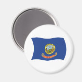 Idaho Vlag Magneet (Voorkant / Achterkant)