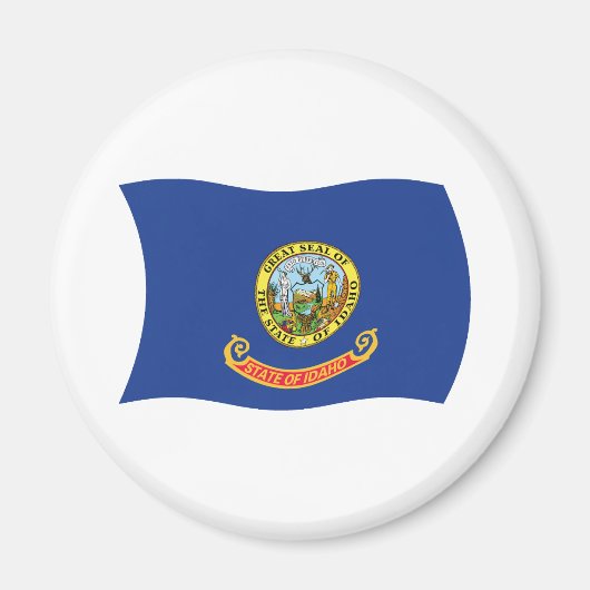 Idaho Vlag Magneet (Voorkant)