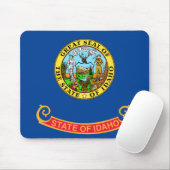 Idaho vlag muismat (Met muis)