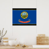 Idaho vlag poster (Keuken)