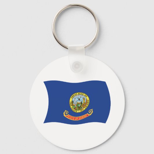 Idaho Vlag Sleutelhanger (Voorkant)